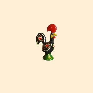 Vintage mini good luck rooster